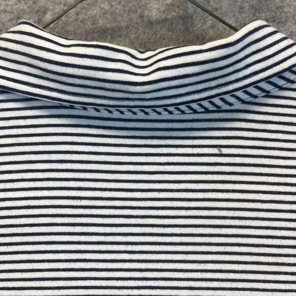 VINEYARD VINES Edgartown Polo Shirt Men's Small Black White Striped Short Sleeve - Picture 11 of 14
